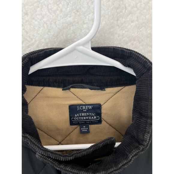 J.Crew Greyson Quilted Jacket Men’s Black Lightweight Casual Outerwear Size M - Picture 3 of 10